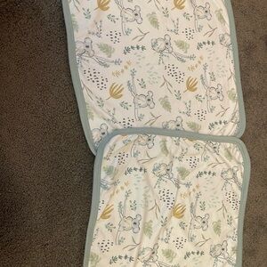 Copper Pearl Burp Cloths